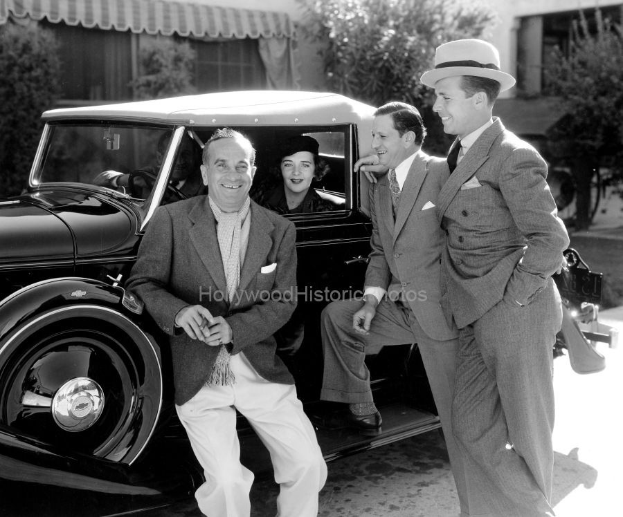 Al Jolson 1934 With his wife Ruby Keeler William Koenig Dick Powell wm.jpg